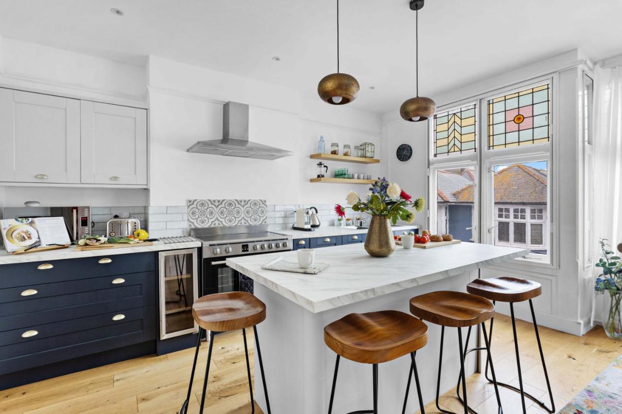 Flat 2 Fairfax Place - Modern Stylish Flat With Plenty Of Charm In Central 达特茅斯 外观 照片